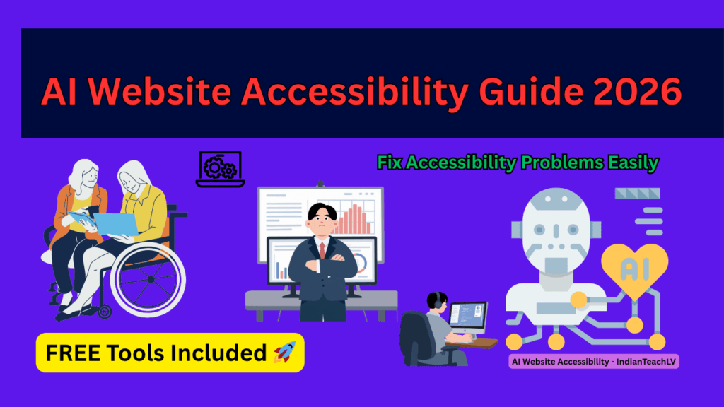 AI Website Accessibility - IndianTeachLV