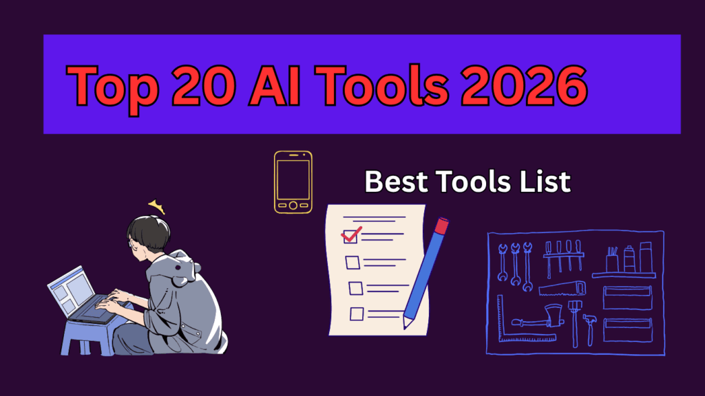 Top 20 AI Tools 2026