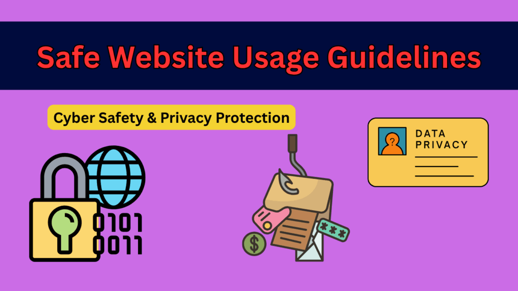 Safe Website Usage Guidelines for IndianTeachLV Cyber Safety and Privacy Protection